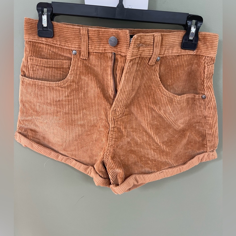 Corduroy shorts